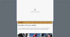 Desktop Screenshot of cycleslondon.ca